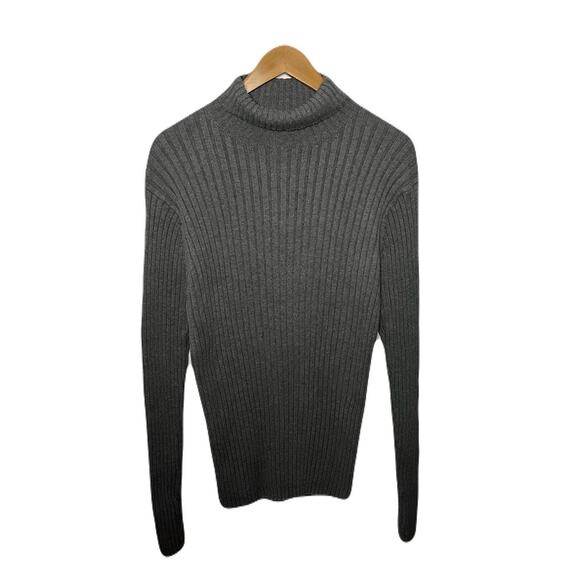 Old Navy 100% Cotton Medium Weight Ribbed Turtleneck Sweater Women’s Size XL - Picture 1 of 3